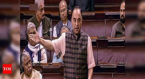 Subramanian Swamy questions special privilege to Gandhis; says he wants ...