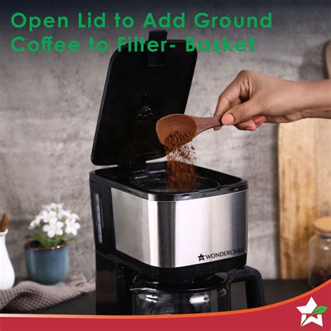 Wonderchef Regalia Pronto 600W Drip Coffee Maker