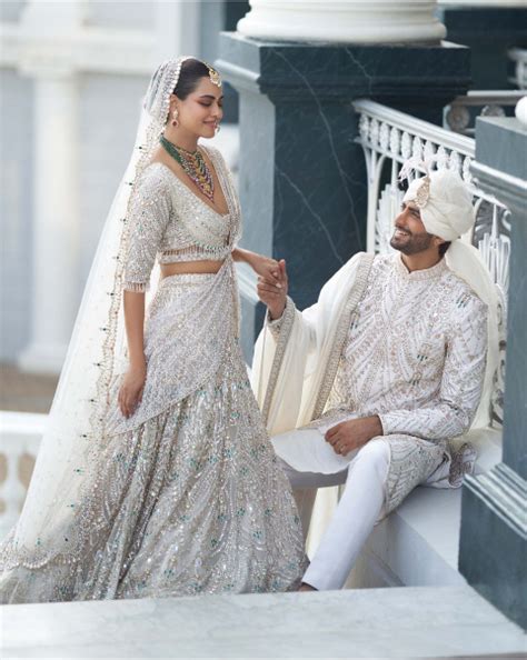 Lehenga Luxury Clothing: Falguni Shane Peacock Rang Mahal
