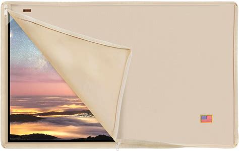 Amazon.com: IC ICLOVER 65 inch Outdoor TV Cover for Slim TVs, 3 Side ...