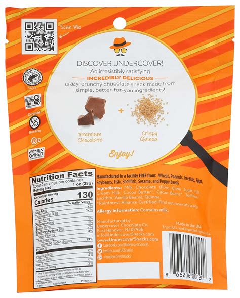 Undercover Chocolate Quinoa Crisps | Carewell