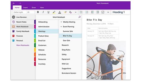 Tutorial OneNote 2017 的图像结果