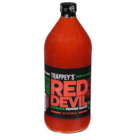 Trappey's Red Devil Cayenne Pepper Hot Sauce - 32 FZ 12 Pack ...