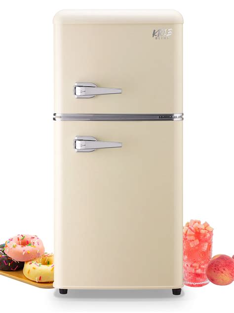 Krib Bling 3.5 Cu.ft Compact Refrigerator, Mini Fridge with Freezer ...