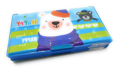 FunBlast Magnetic Pencil Box – Cartoon Character Double Sided Pencil ...
