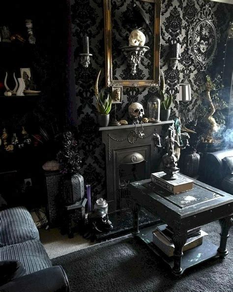 #luxuryhomedécor | Gothic living rooms, Goth home decor, Gothic living room