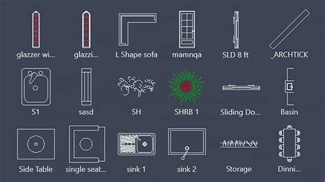 Image result for Using Block in AutoCAD 2019