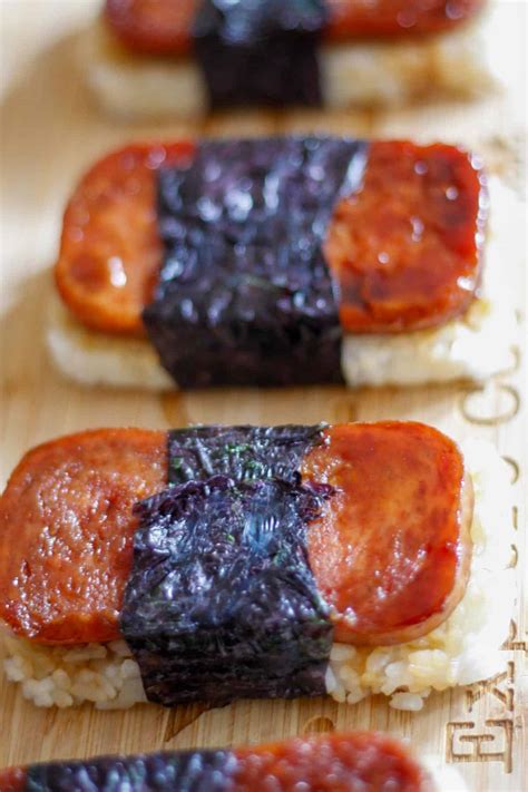 Easy Hawaiian Spam Musubi Recipe - Explore Cook Eat