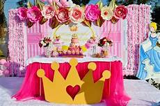 Birthday Princess Theme Decoration by Kara S Ideas Pink Royal Princess Birthday Birthday Princess Theme Decoration