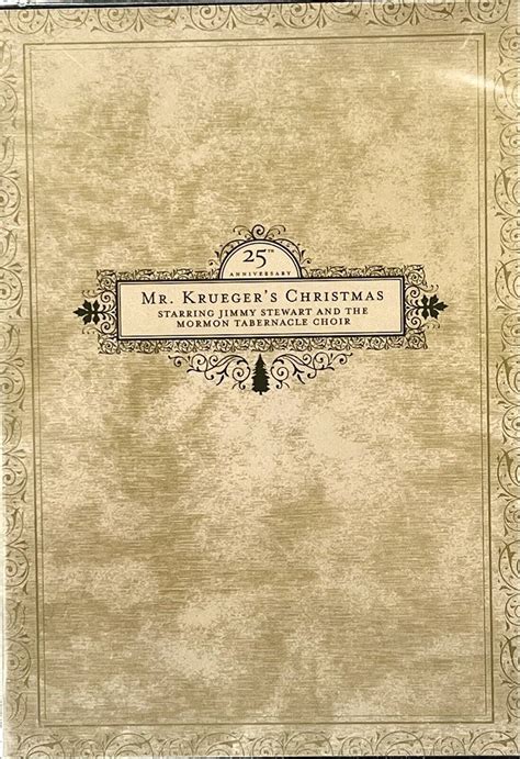 Mr. Krueger's Christmas - 25th Anniversary Edition - Jimmy Stewart ...