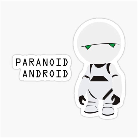 Image result for Paranoid Android Sticker