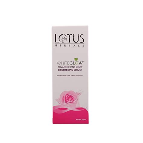 LOTUS Herbals WhiteGlow Advanced Pink Glow Brightening Serum (30 ml ...