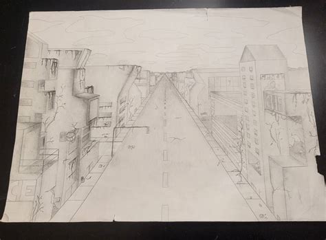One Point Perspective View 的图像结果