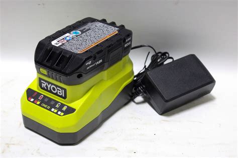 RYOBI 18V ONE+ 2AH LITHIUM BATTERY + CHARGER