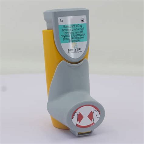 Breztri Aerosphere Box Of 120md Metered Dose Inhaler: Uses, Side ...