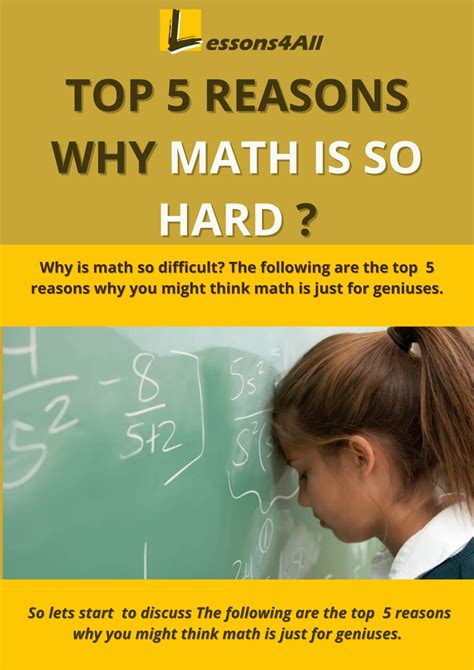 Why Is Math so Hard 的图像结果