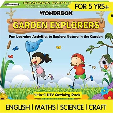 Buy WONDRBOX Garden Explorer Science Activity Kit for 5 Years and Up ...