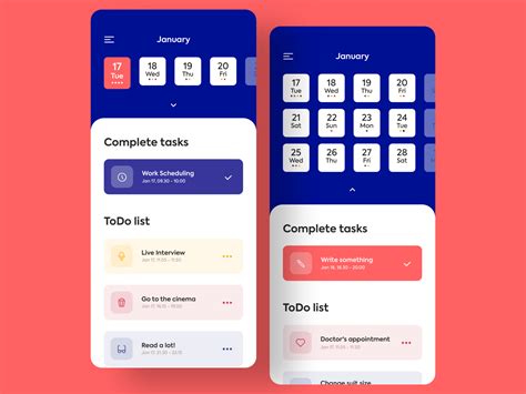 Vestimate App Landing and Product List Screen on Behance