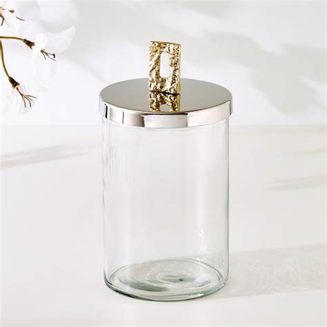 Buy Bijou Windmill Glass Decorative Canister from Home Centre at just ...
