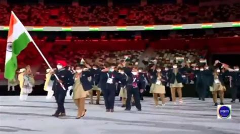 Tokyo Olympics Kicks Off; Flag-Bearers Mary Kom, Manpreet Singh Lead ...