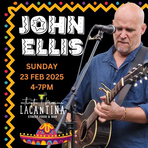 John Ellis Live Music, La Cantina Stanford, Gansbaai, 23 February 2025 ...