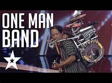 the one man one band performs stand by me on indonesia s got the one man one band performs stand by me on indonesia s got