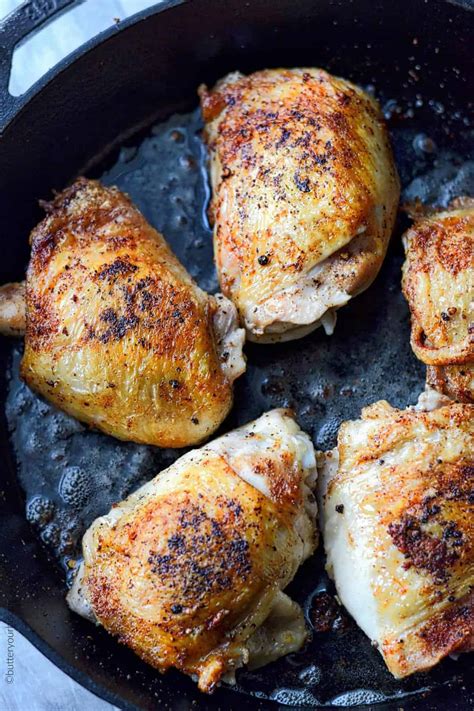 Our Most Shared Chicken Thighs Cast Iron Skillet Ever – Easy Recipes To ...