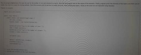Image result for Matrix Problem Solved Java