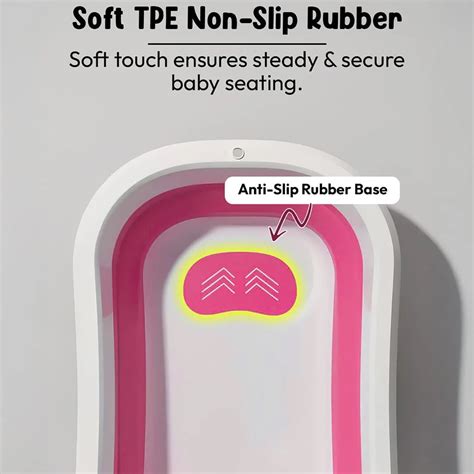 Luxe Baby Bath Tub, Foldable Baby Bathtub
