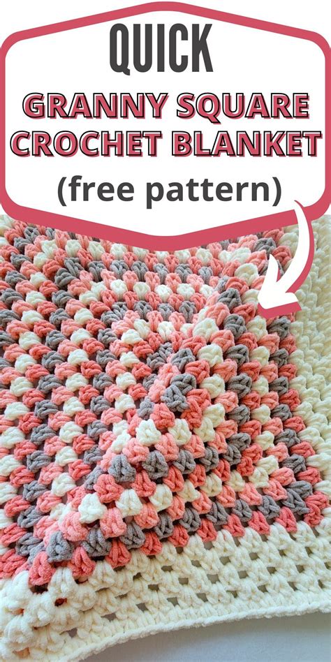 Image result for Granny Square Blanket Pattern