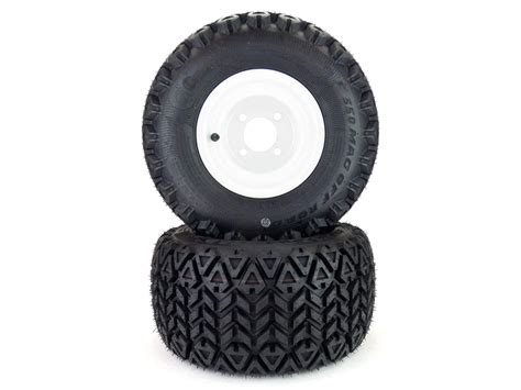 (2) All Terrain Tire Assemblies 18x9.50-8 Fits Walker Models D and T 7070 - Walmart.com