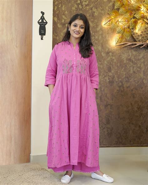 Pure Cotton A-line Co-Ord Set-00270 – DCT Dream Comes True