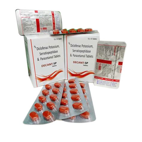 DECANT-SP TABLETS Medicant Life Sciences Pvt. Ltd.