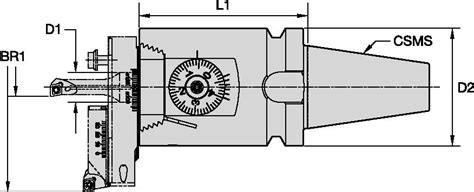 FBHM • BT40 Boring Head