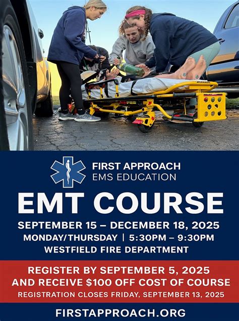 Become an Emergency Medical Technician (EMT) | Westfield Class - First ...