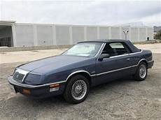 89 Chrysler Lebaron by 1989 Chrysler Lebaron For Sale Classiccars Cc 1180866 89 Chrysler Lebaron