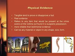 Image result for tangible evidence