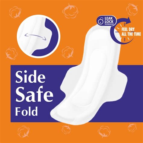 Dream Girl Cottony Soft Sanitary Pad (XL size) - Rash Free Pads, Anti ...