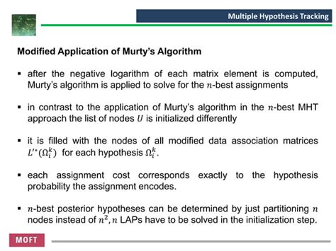 Image result for Multi Hypothesis Tracking Algorithm