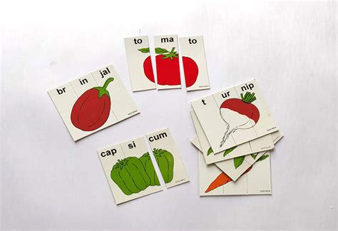 Spelling Puzzle Vegetables – Vyvic Educational Needs