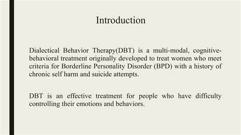 Cognitive Behavioral Therapy Vs Dialectical Behavior Therapy - SOVRNY