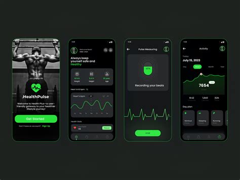 Health Fitness App Design | Figma