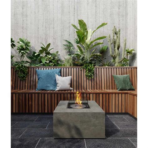 EcoSmart Fire Chaser 38 Bioethanol Fire Pit Table