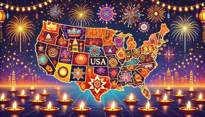 Diwali In US: Full list of USA states that recognise Diwali as a state ...
