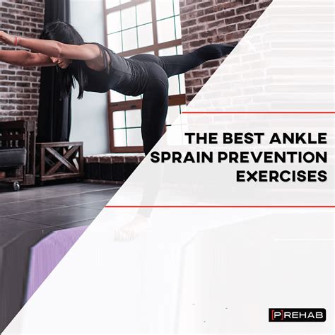 The Best Ankle Sprain Prevention Exercises | Sprained ankle, Sprain ...