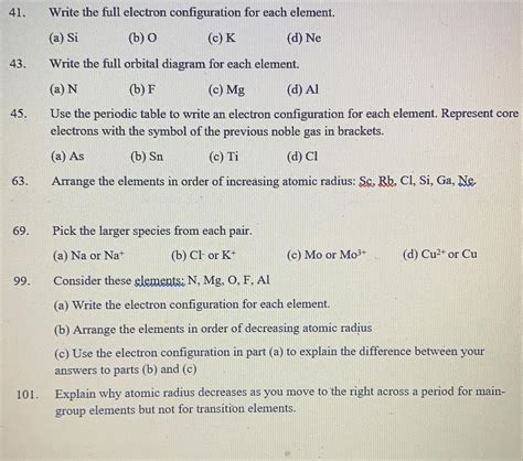 Image result for How to Write Full Electron Configuration