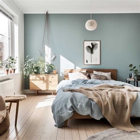 How to Add a Pop of Color to Your Modern Scandinavian Bedroom • ArtFasad