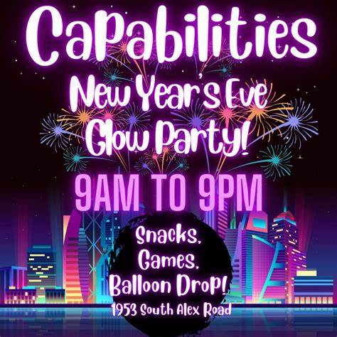 Capabilities Kids New Years Eve! ?, 1953 South Alex Road, Dayton, OH ...