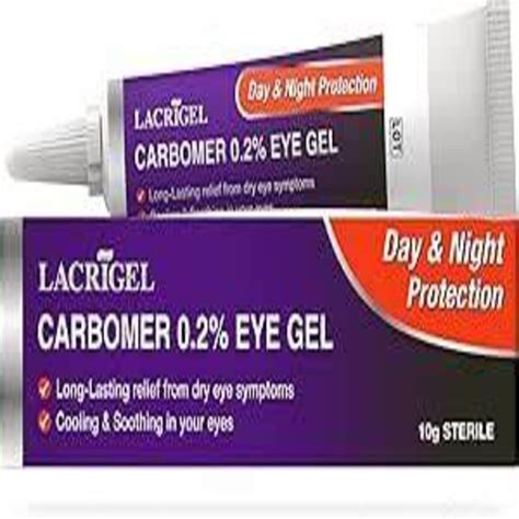 Lacrigel Carbomer 0.2% Eye Gel, 10g | Effective-Relief - Asset Pharmacy