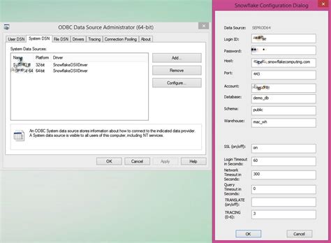 Snowflake SQL Connection On Windows 的图像结果